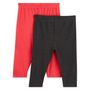 Voir la diapositive 2 : IN EXTENSO Lot de 2 leggings longs bébé fille