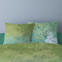 Voir la diapositive 2 : Dourev Housse de couette 240x220 BLANCHEFLEUR + 2 taies Percale de coton