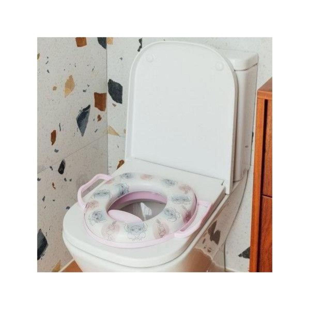 DISNEY BABY RÉDUCTEUR WC CONFORT AVEC POIGNÉES LILO et STITCH