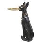 Voir la diapositive 6 : Paris Prix Vide-Poche Statue  Chien  73cm Noir