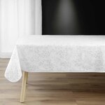 Paris Prix Nappe Antitache Imprimé  Lonigold  150x240cm Blanc