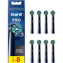 Voir la diapositive 1 : ORAL B Brossette dentaire Cross Action Black x8 X-filaments