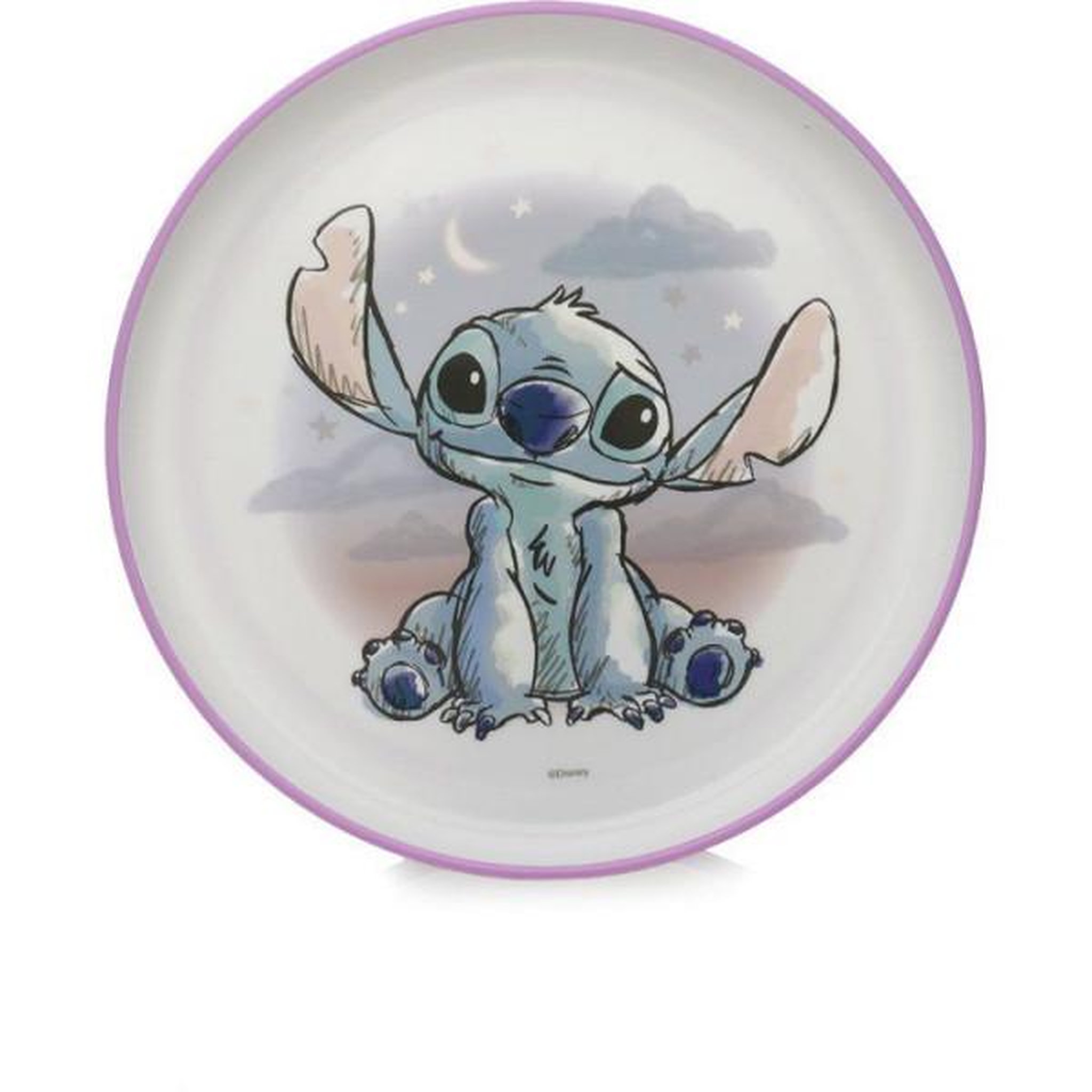 DISNEY BABY GRANDE ASSIETTE ANTIDÉRAPANTE LILO et STITCH