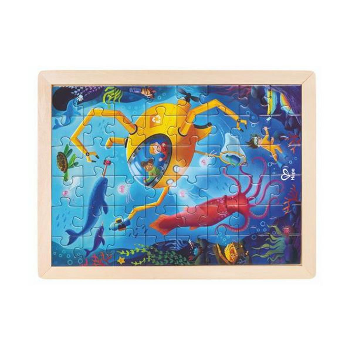 Hape Puzzle Hape Sauvetage des océans 2 en 1