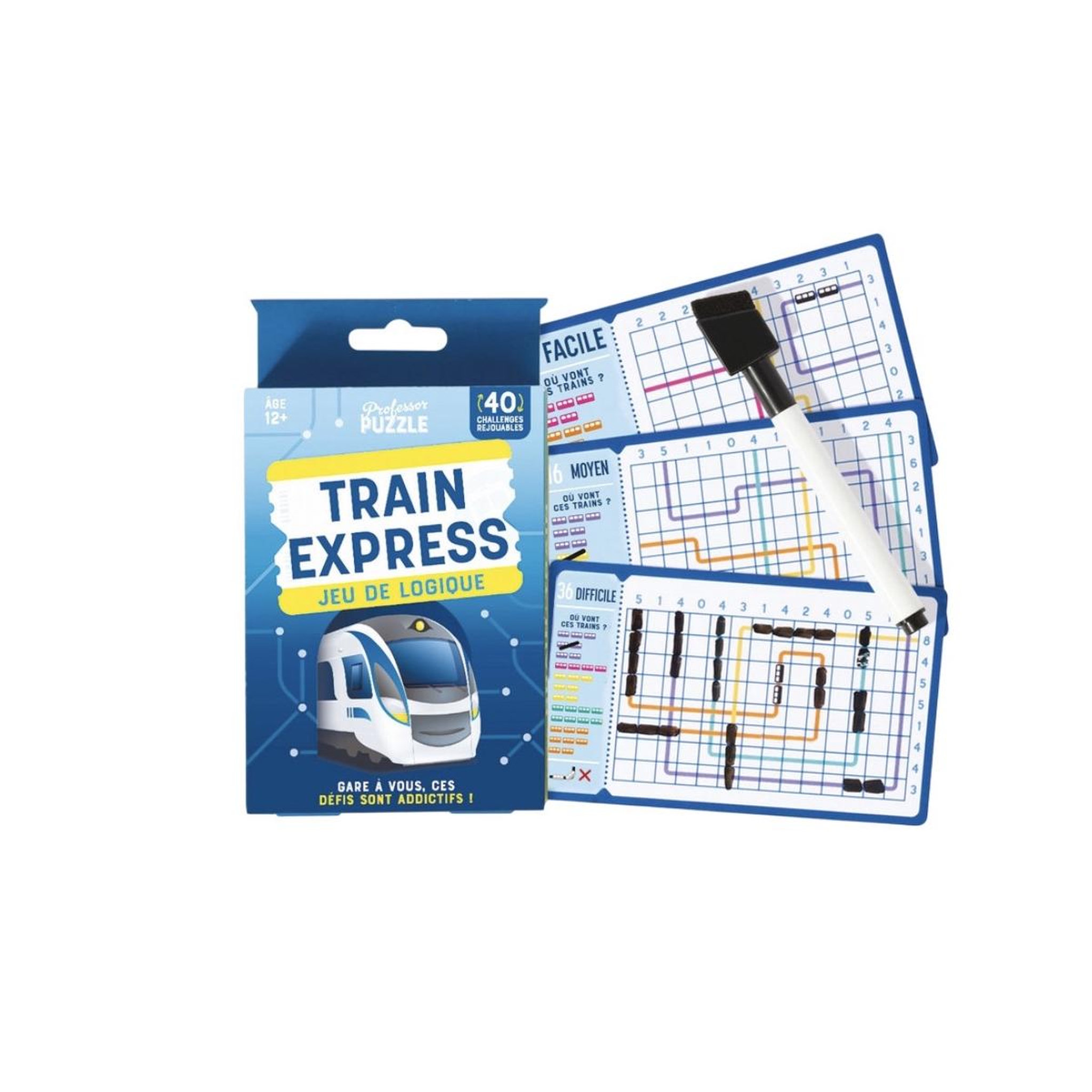 Professor Puzzle Train Express - jeu de logique