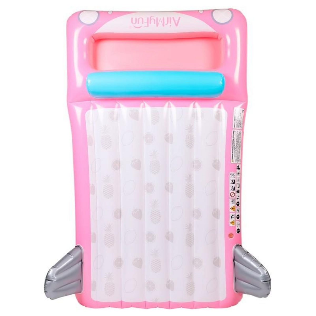 AIRMYFUN Matelas Gonflable d'Eau 2 personnes, Ultra Confort, pour Piscine & Plage - Voiture Ange 200 x 145 cm