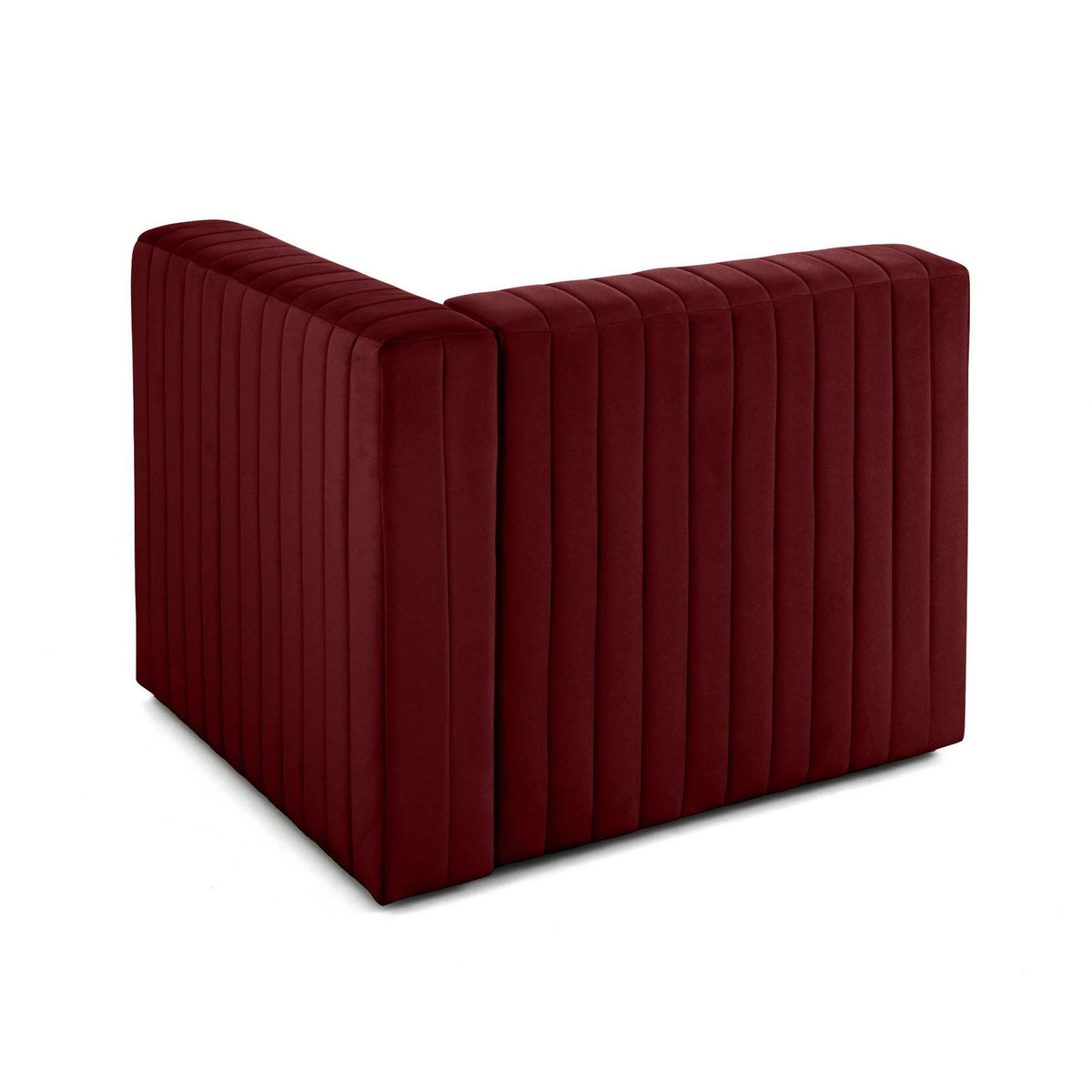 LISA DESIGN Nova - module d'assise droit - en velours