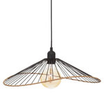 ATMOSPHERA Lampe Suspension en Métal  Alara  45cm Noir
