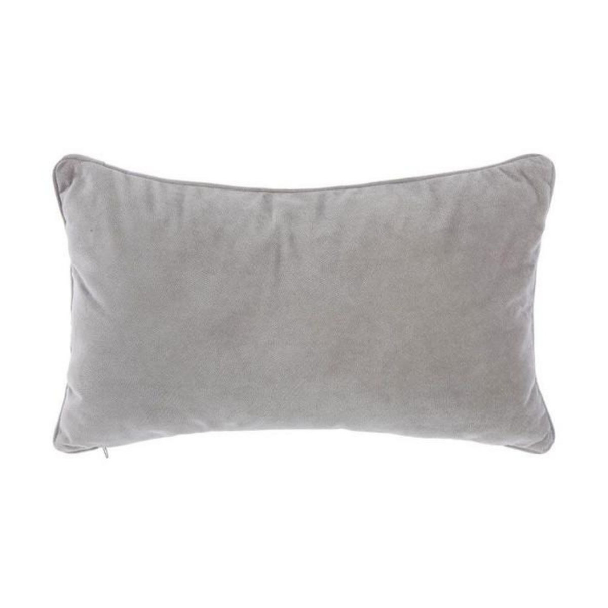 ATMOSPHERA Coussin Déhoussable  Lilou  50x30cm Gris Clair