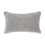 Voir la diapositive 1 : ATMOSPHERA Coussin Déhoussable  Lilou  50x30cm Gris Clair