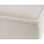 Voir la diapositive 6 : LISA DESIGN Jake - pouf en velours côtelé - pieds bois foncé
