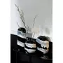 Paris Prix Vase Design en Verre  Bologna  21cm Blanc & Noir