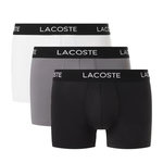 Lacoste X3 Boxers Gris/ Homme  acoste Microfibre. Coloris disponibles : Noir