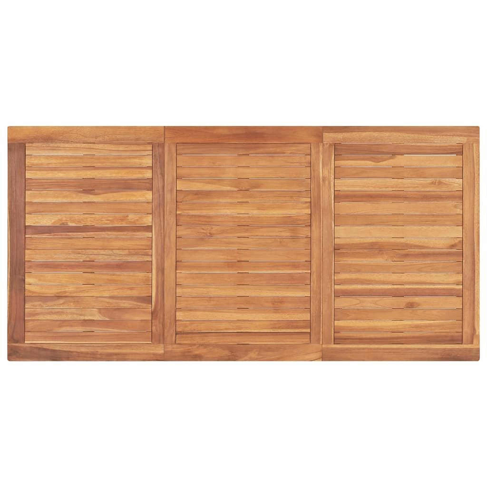 Voir la diapositive 4 : VIDAXL Table a dîner de jardin 160x80x77 cm Bois de teck solide