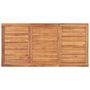 Voir la diapositive 4 : VIDAXL Table a dîner de jardin 160x80x77 cm Bois de teck solide