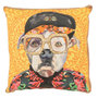 Voir la diapositive 1 : Paris Prix Coussin Déco Chien  Popart  50x50cm Multicolore