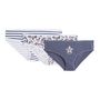 Voir la diapositive 1 : IN EXTENSO Lot de 3 culottes fille