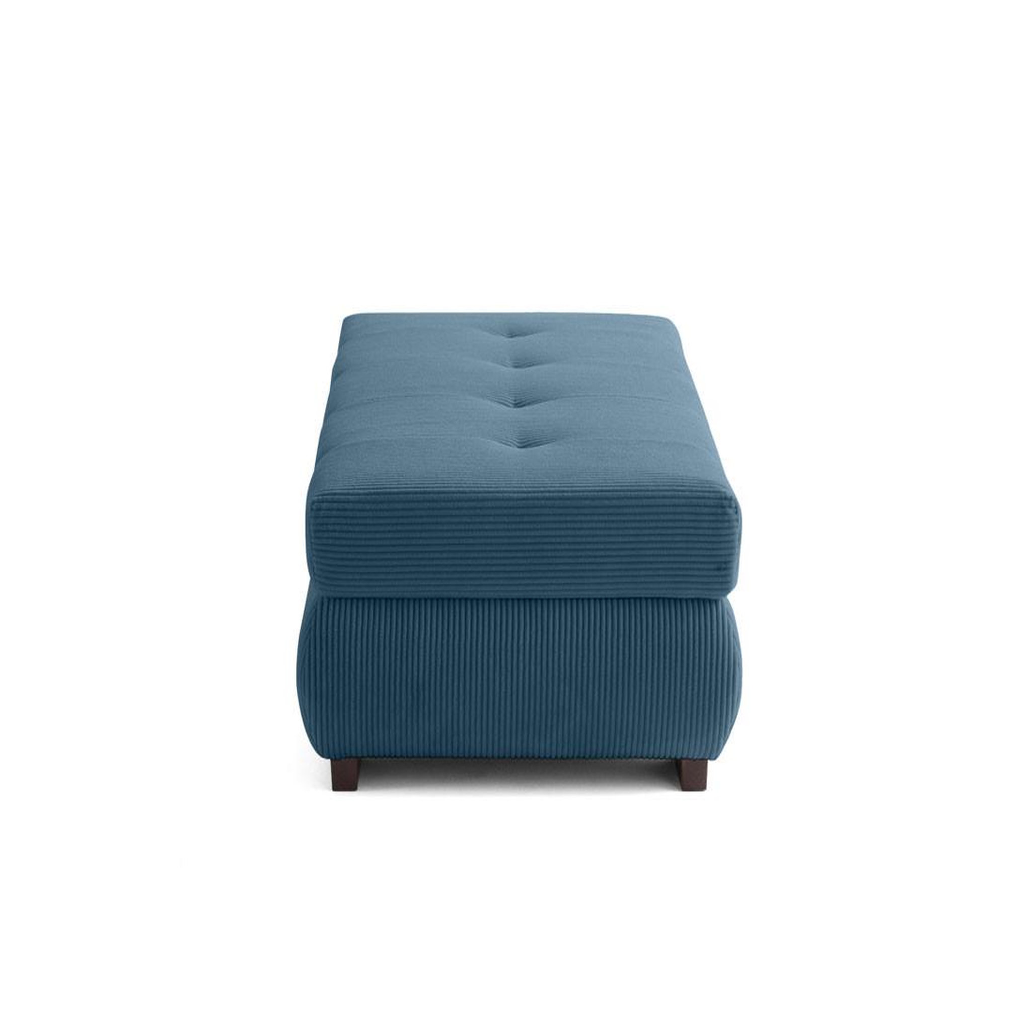 Voir la diapositive 5 : LISA DESIGN Vermont - pouf d'appoint - en velours côtelé