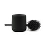 Voir la diapositive 2 : Paris Prix Brosse WC en Céramique  Ceralia  38cm Noir