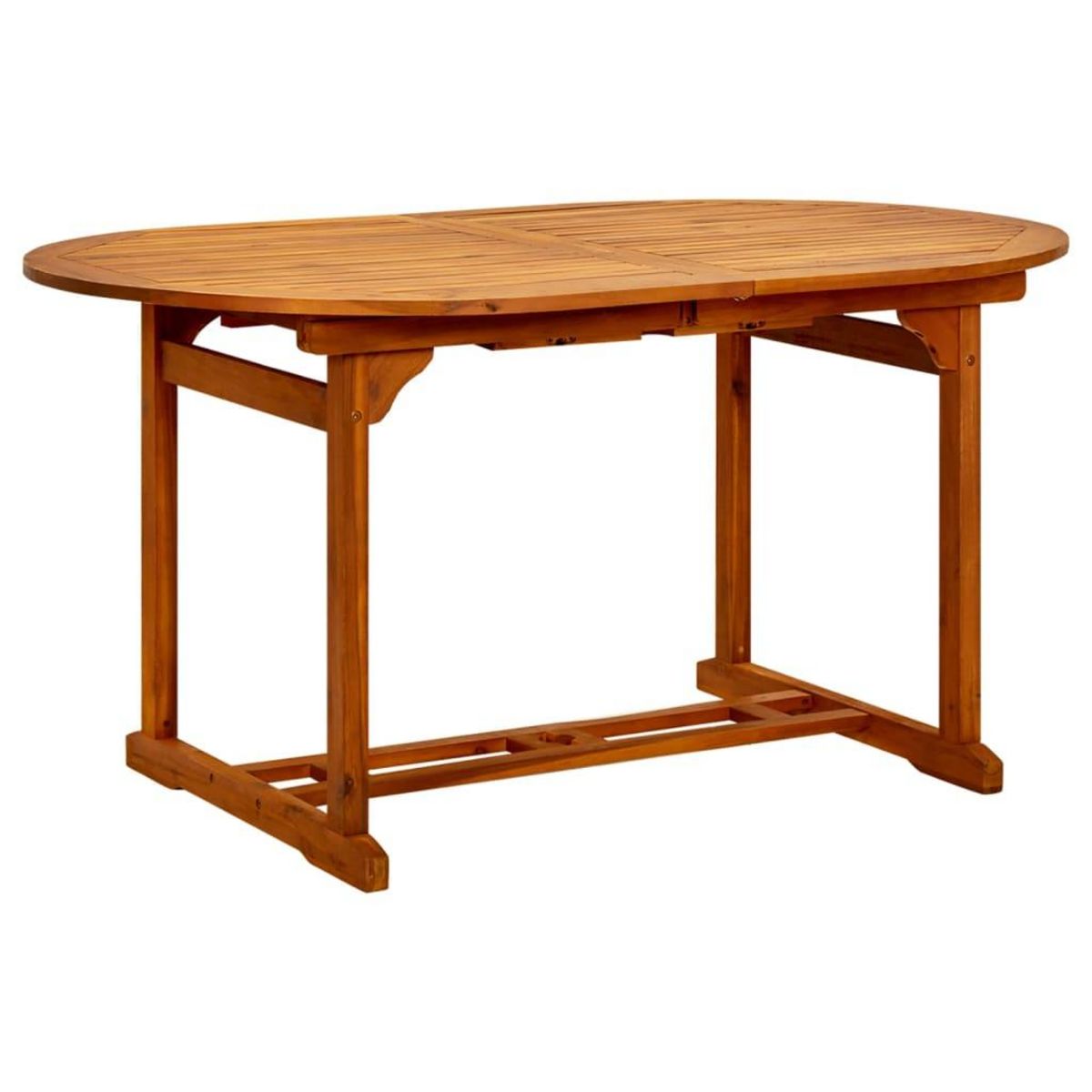 VIDAXL Table de jardin 200x100x75 cm Bois d'acacia massif