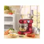 KitchenCook robot pâtissier Révolution 2 Robot Cuiseur Rouge  Bol Inox 5L Blender 1.5L 1000W