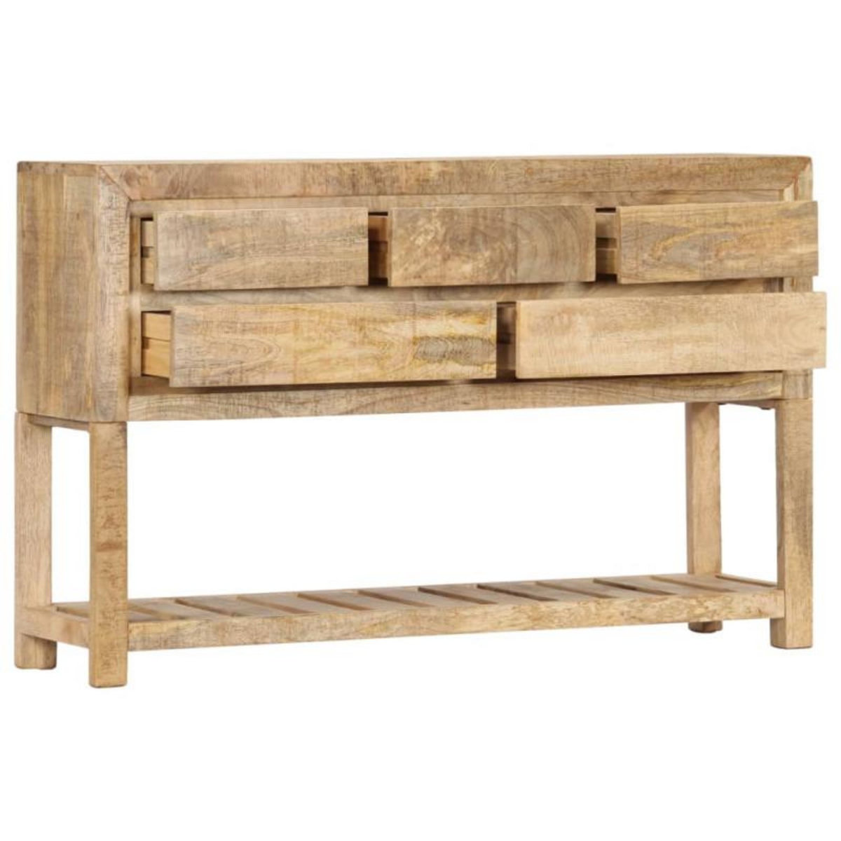 VIDAXL Buffet 120x30x75 cm bois de manguier massif