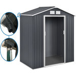 Habitat et Jardin Abri de jardin en métal -  Vegas  - 4.07 m² avec gouttière
