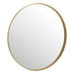 Paris Prix Miroir Mural Rond Design  Bord Métal  110cm Or