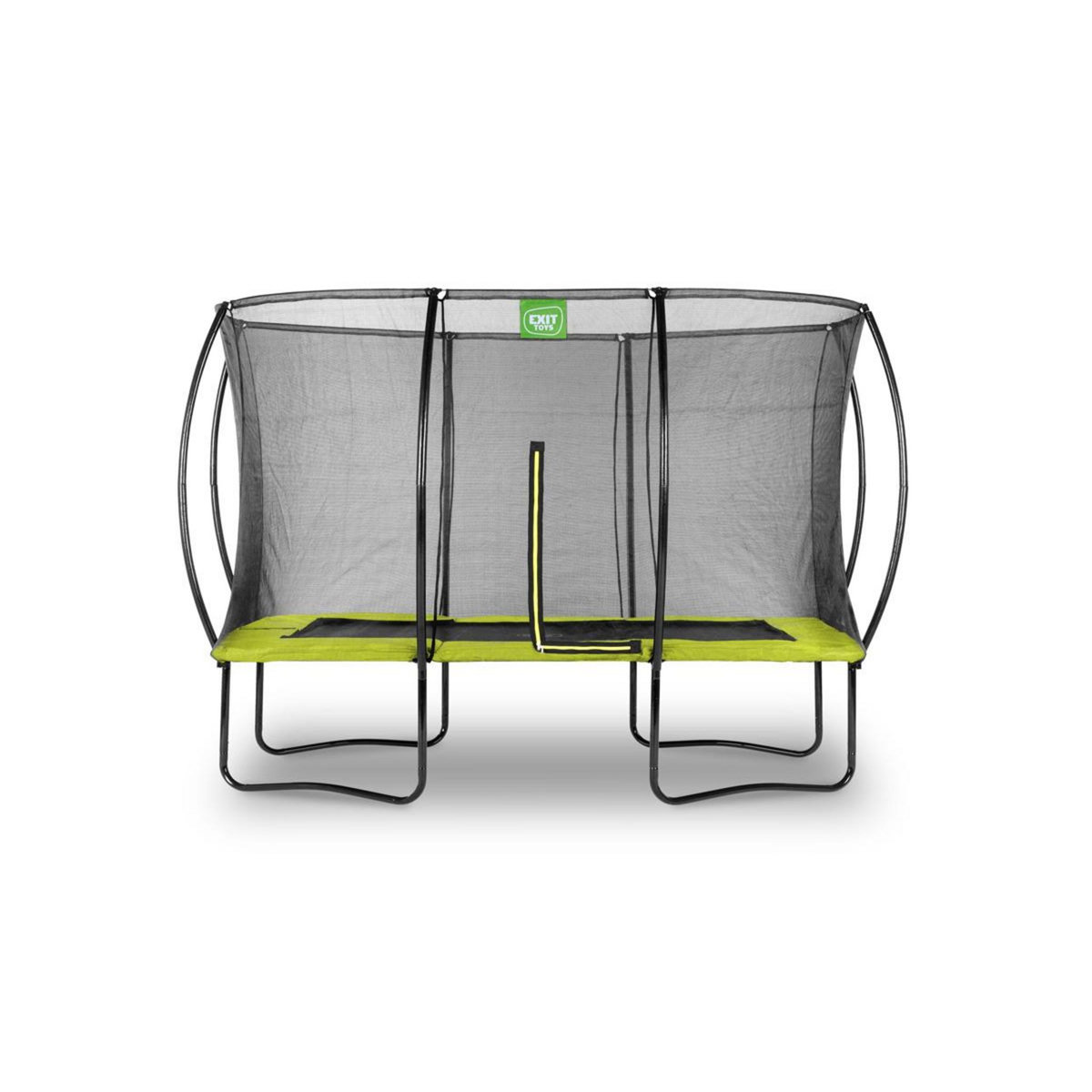 EXIT TOYS Trampoline Silhouette rectangulaire 244 x 366 cm Vert - Exit Toys