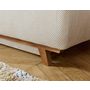 Voir la diapositive 4 : BEST MOBILIER Cristal - fauteuil - convertible avec coffre - en velours texturé