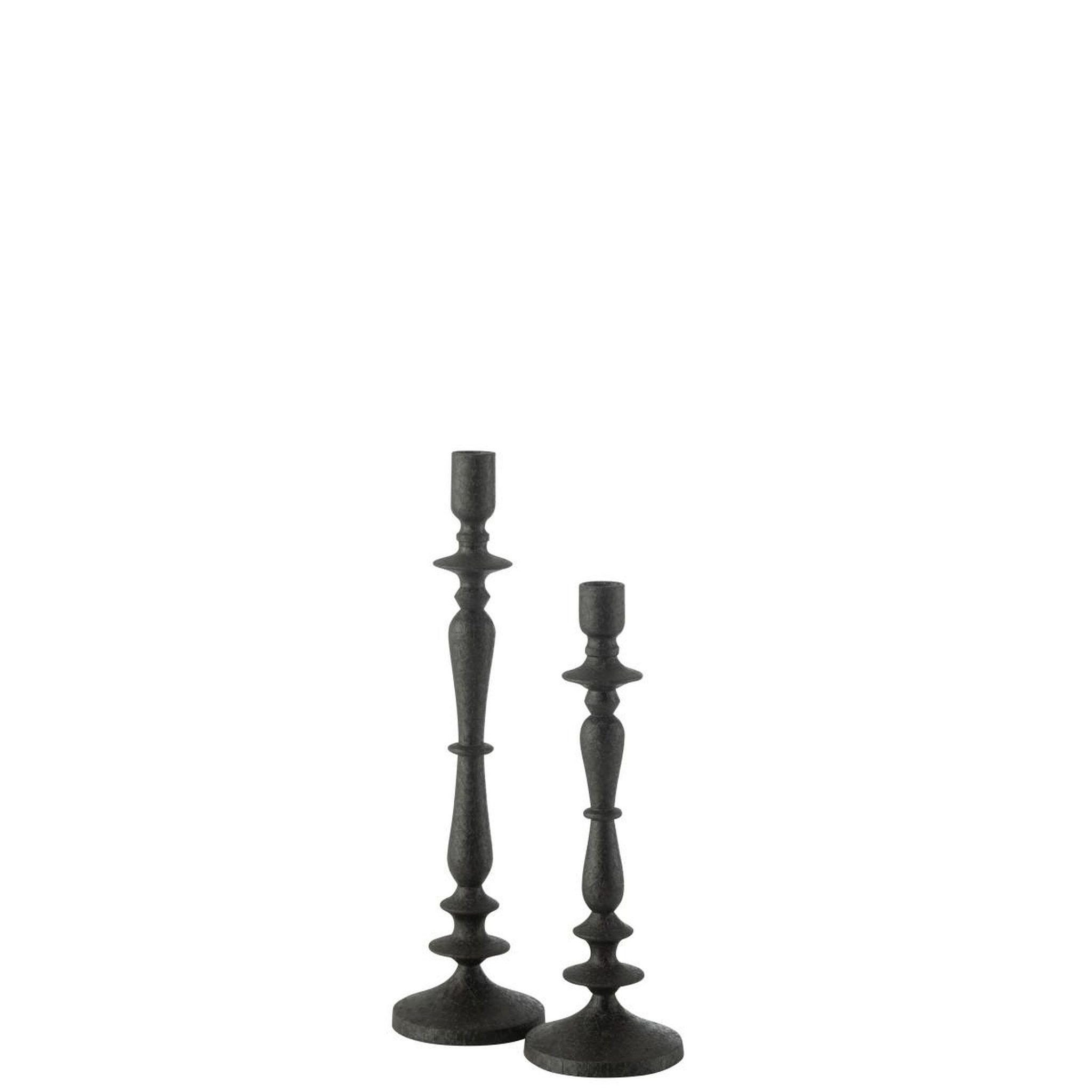 Voir la diapositive 3 : J-LINE Chandelier en métal  kendrick  38cm noir