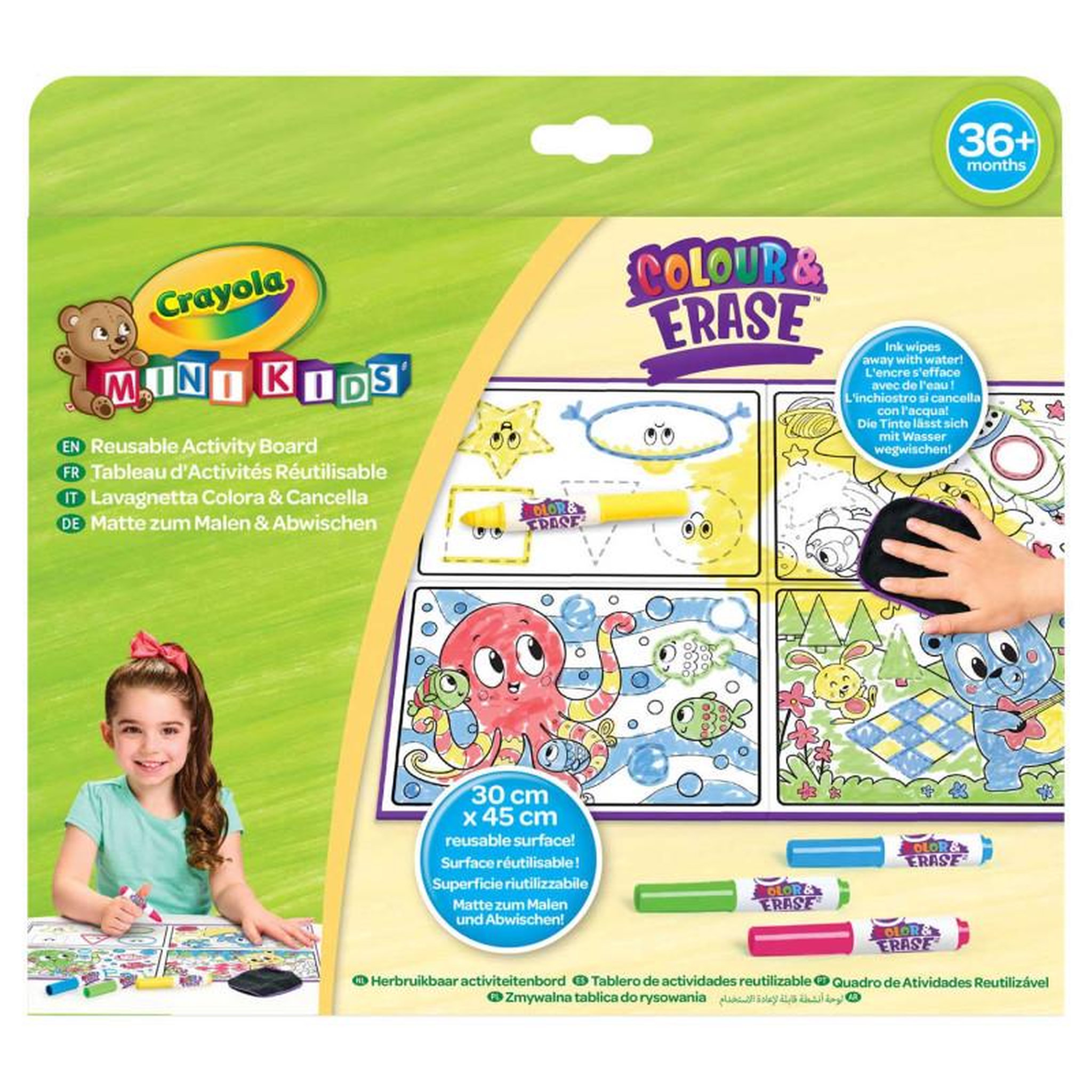 Crayola Crayola Mini Kids Reusable Activity Board 922898