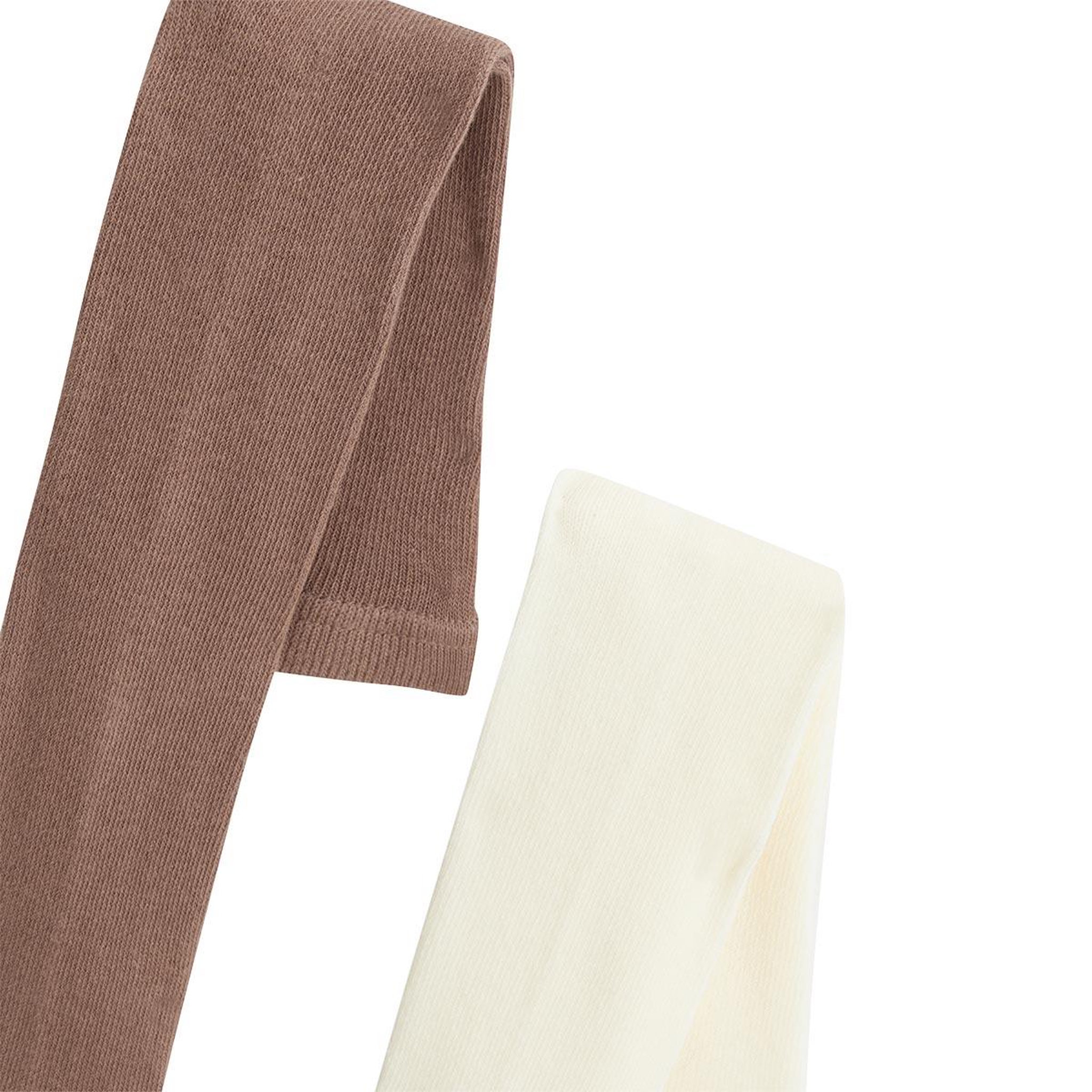Voir la diapositive 2 : PETIT BEGUIN Lot de 2 paires de collants enfant matcha