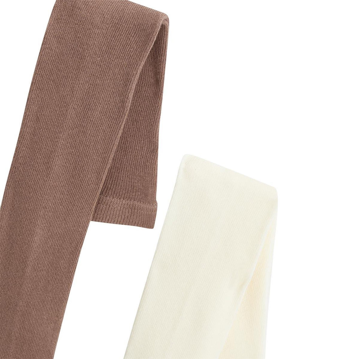 Petit Béguin Lot de 2 paires de collants enfant Matcha