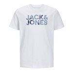 Jack & Jones T shirt  Garçon Jack & Jones Corp Splash. Coloris disponibles : Blanc