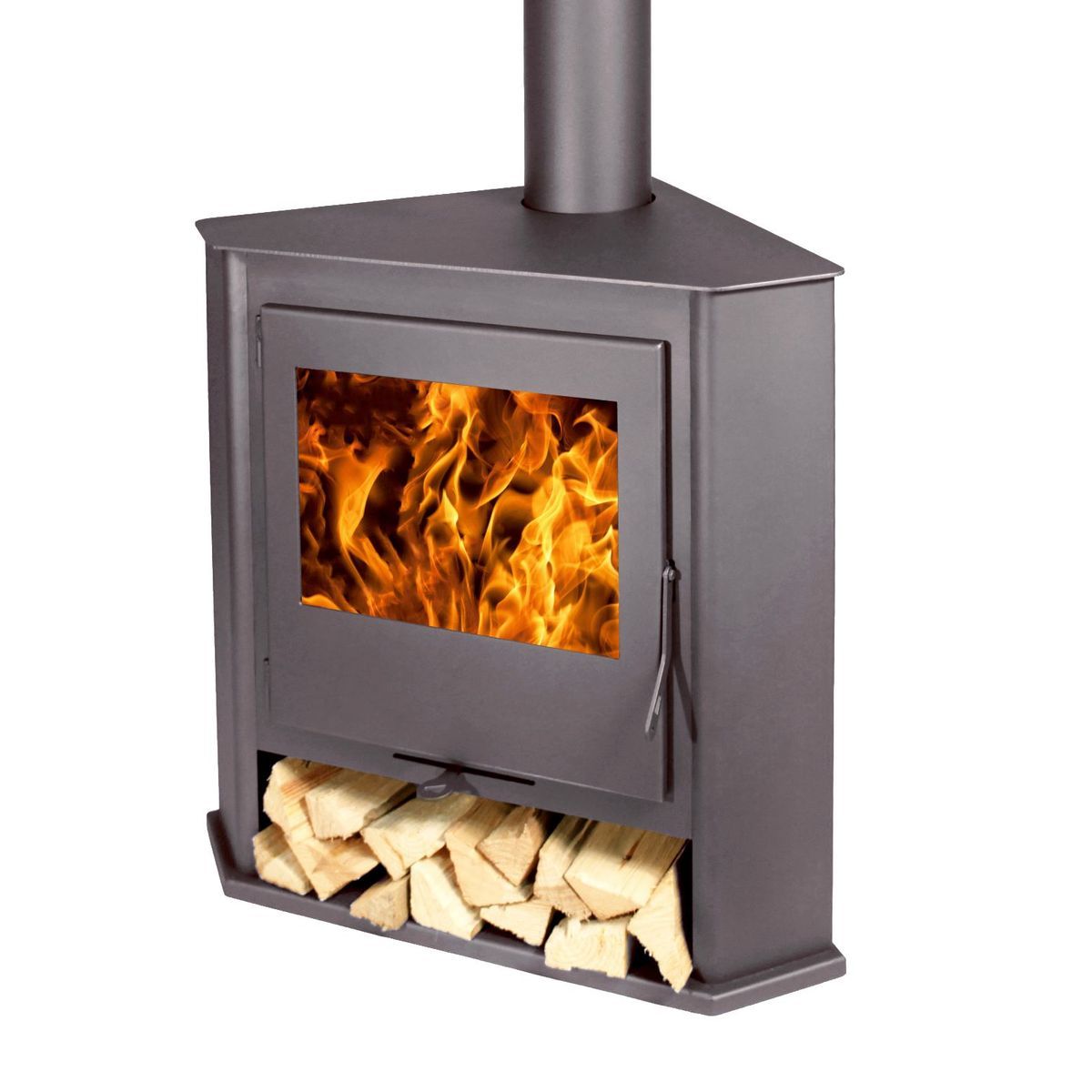 Juan Panadero POÊLE D'ANGLE R6  TITANIUM 8 Kw