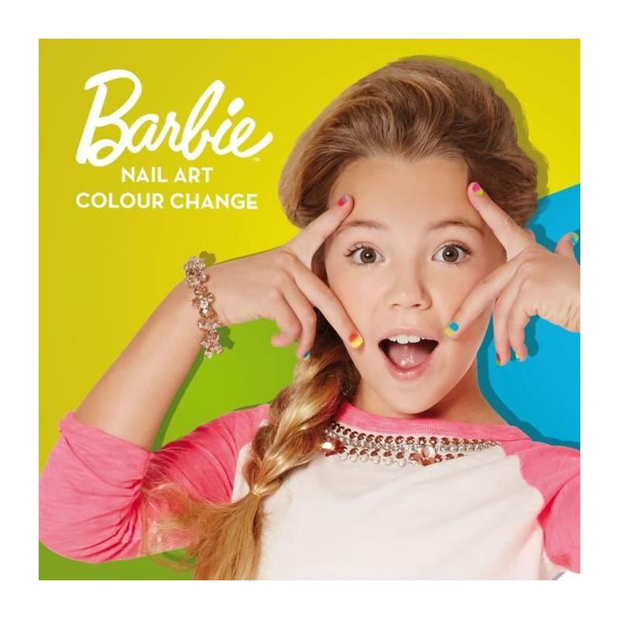 Voir la diapositive 5 : LISCIANI GIOCHI Vernis a ongles a créer qui change de couleur - Barbie nail art color - LISCIANI