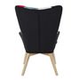 Voir la diapositive 3 : The Home Deco Factory Fauteuil de salon scandi Helsinki