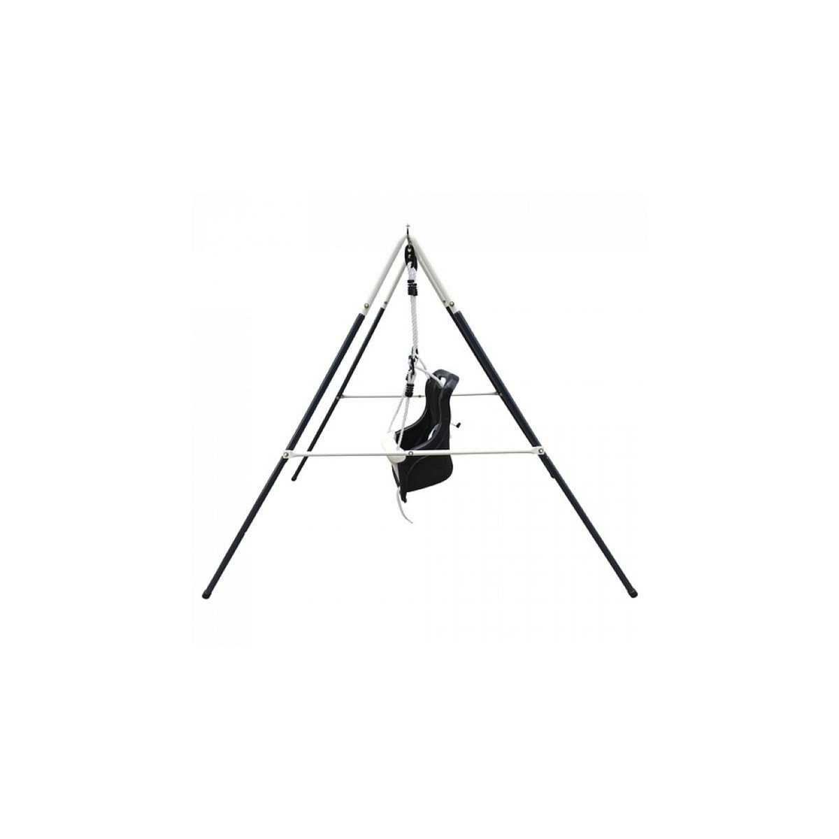 Axi House AXI Metal Baby Balancoire avec siege Anthracite cream