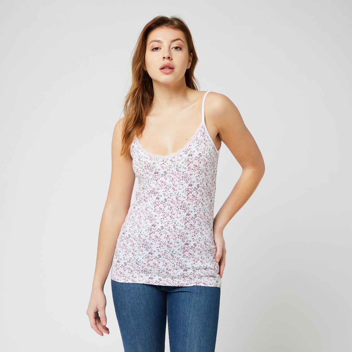 INEXTENSO T-shirt sans manches femme