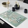 Voir la diapositive 2 : Paris Prix Set de Table Imprimé  Beautaline  28x44cm Vert