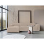 Voir la diapositive 3 : BEST MOBILIER Felix - canapé modulable d'angle gauche 4 places en tissu texturé