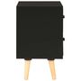 Voir la diapositive 5 : VIDAXL Tables de chevet 2 pcs Noir 40 x 30 x 50 cm Pin massif