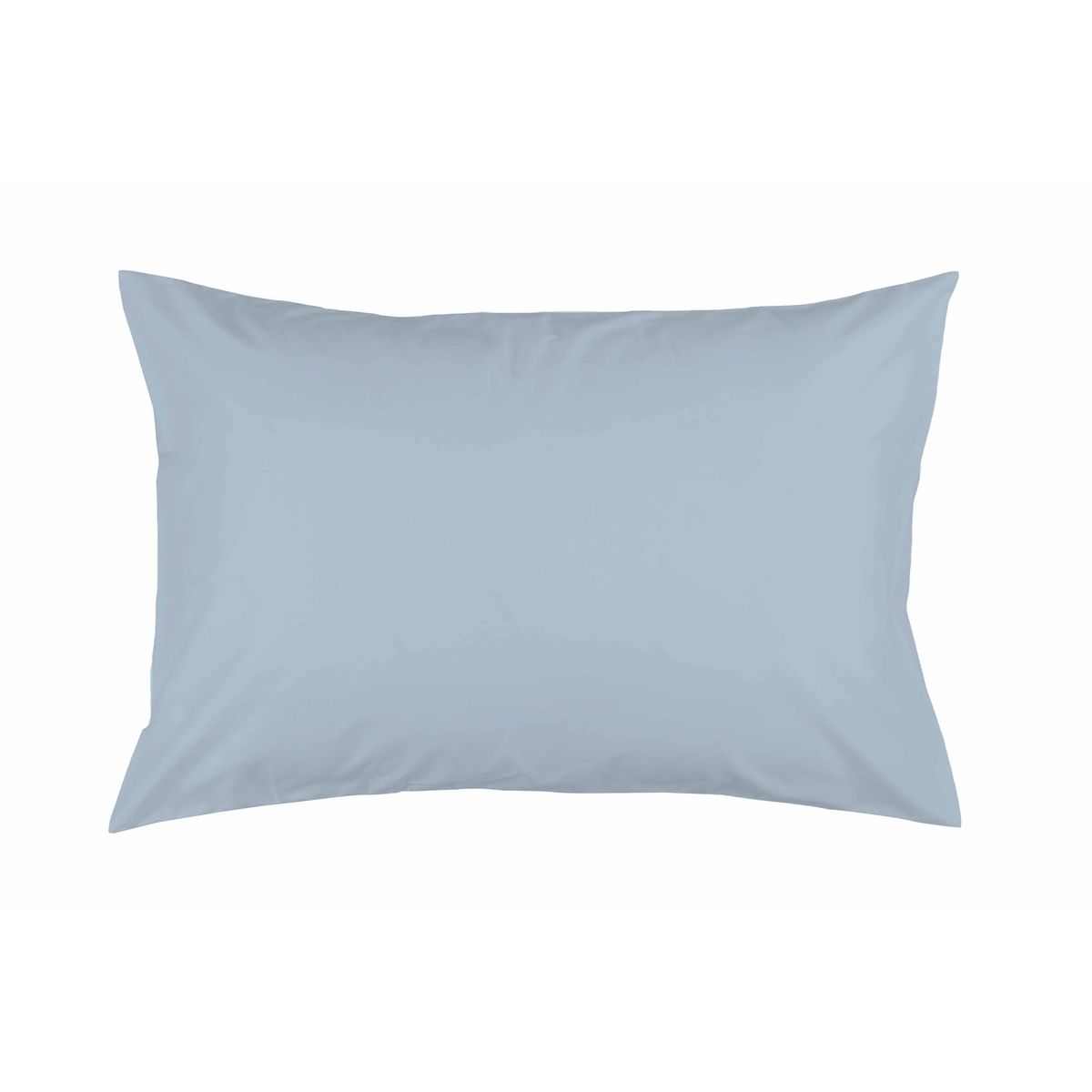 Taie d'oreiller unie en microfibre 