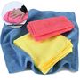 Voir la diapositive 2 : tectake Lot de 6 chiffons en microfibres lavables pour un nettoyage en profondeur et sans traces multicolore