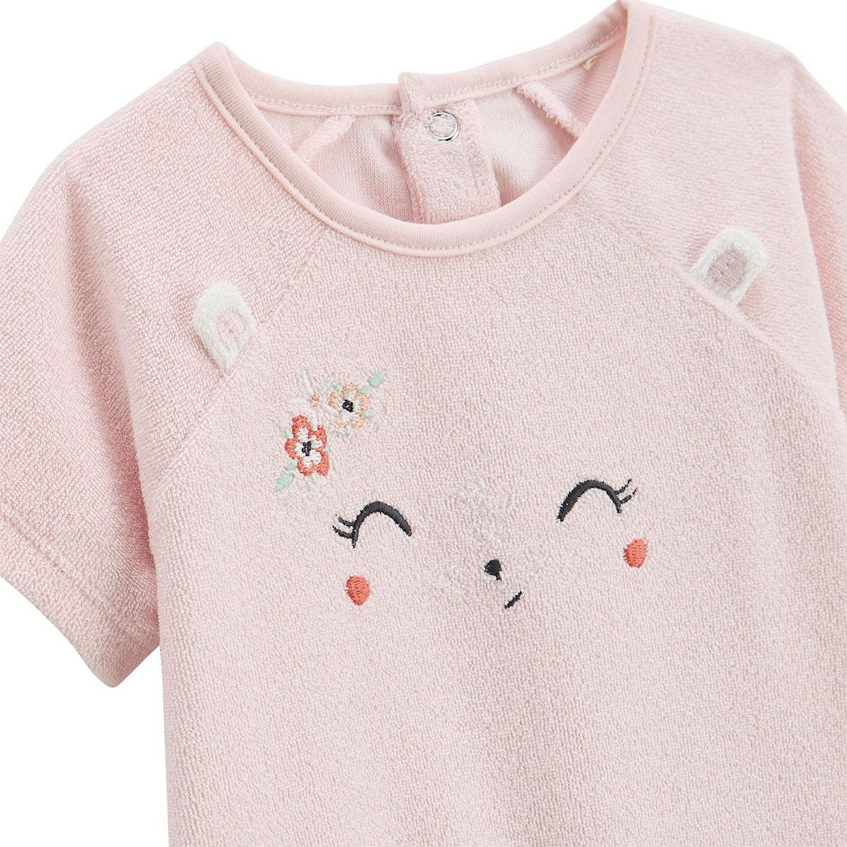 Petit Béguin Barboteuse bébé en éponge Saona