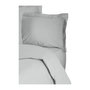 Voir la diapositive 4 : GENERIQUE Parure de lit - 1 housse de couette 220 x 240 cm + 2 taies d'oreiller 60 x 60 cm - 100% coton renforcé - Gris