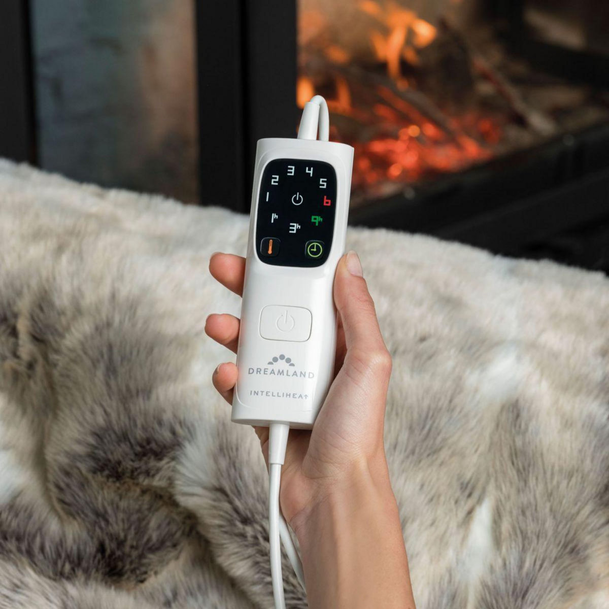 DREAMLAND Couverture chauffante HYGGE DAYS HUSKY D'ALASKA 6T 160X120