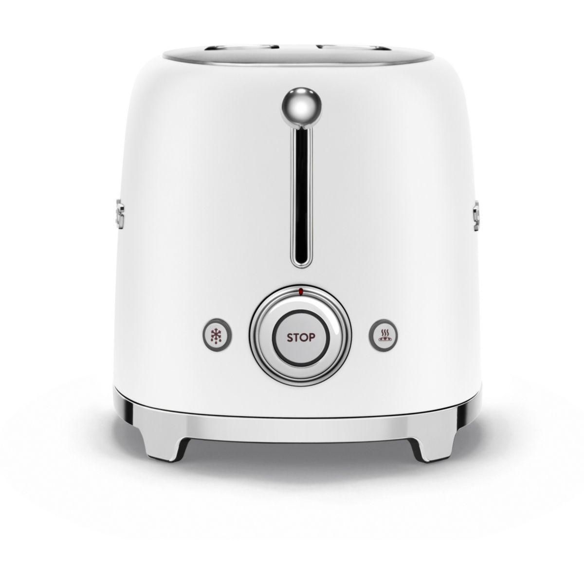 SMEG Grille-pain TSF01WHMEU Blanc mat