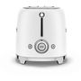 Voir la diapositive 2 : SMEG Grille-pain TSF01WHMEU Blanc mat